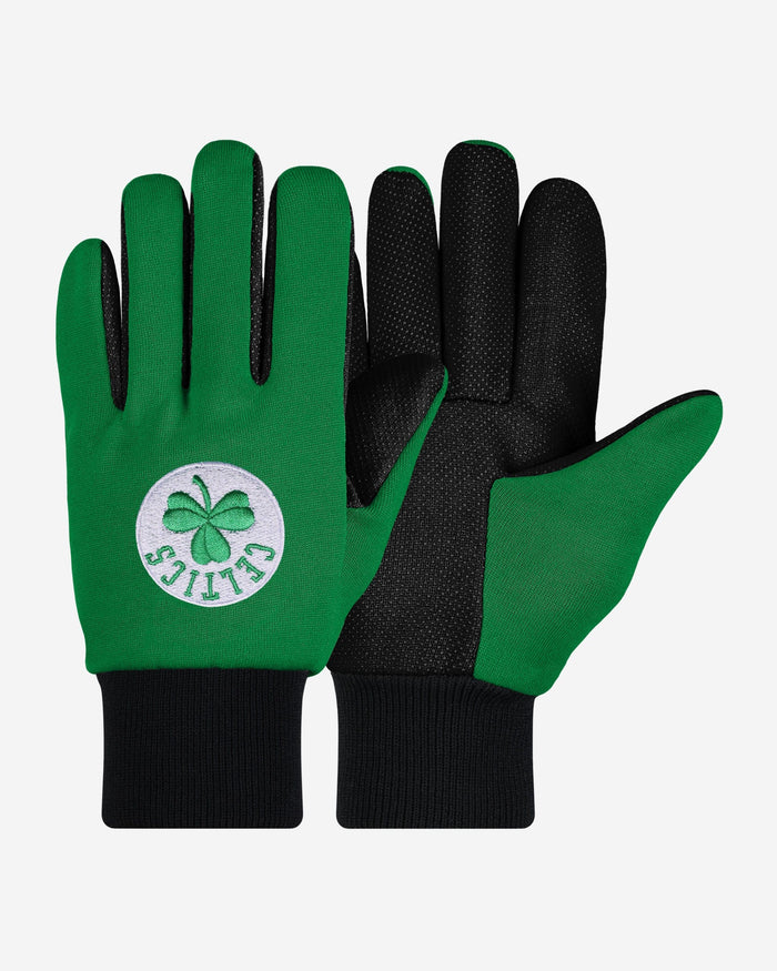 Boston Celtics Colored Palm Utility Gloves FOCO - FOCO.com