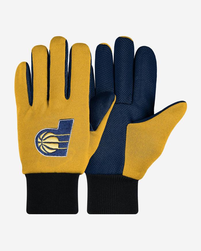 Indiana Pacers Colored Palm Utility Gloves FOCO - FOCO.com