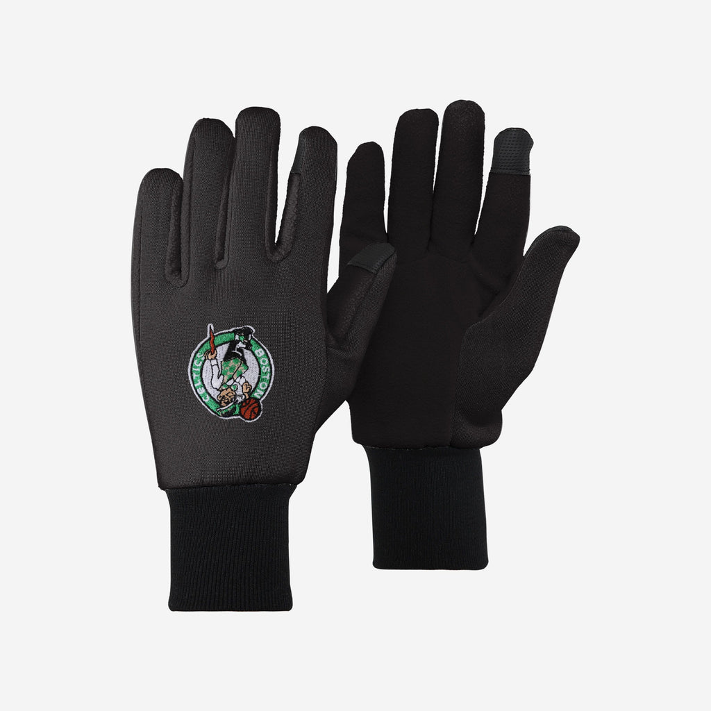 Boston Celtics Colored Texting Utility Gloves FOCO - FOCO.com
