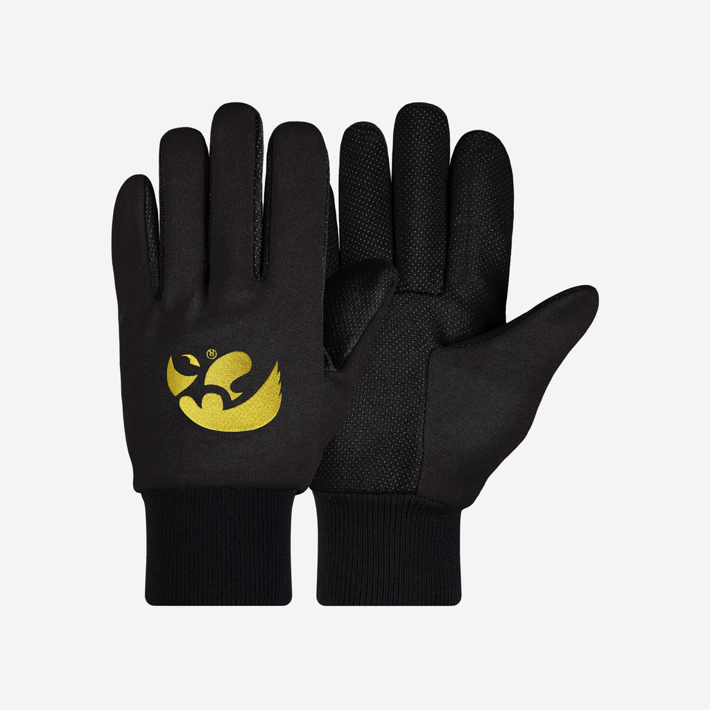 Iowa Hawkeyes Colored Palm Utility Gloves FOCO - FOCO.com