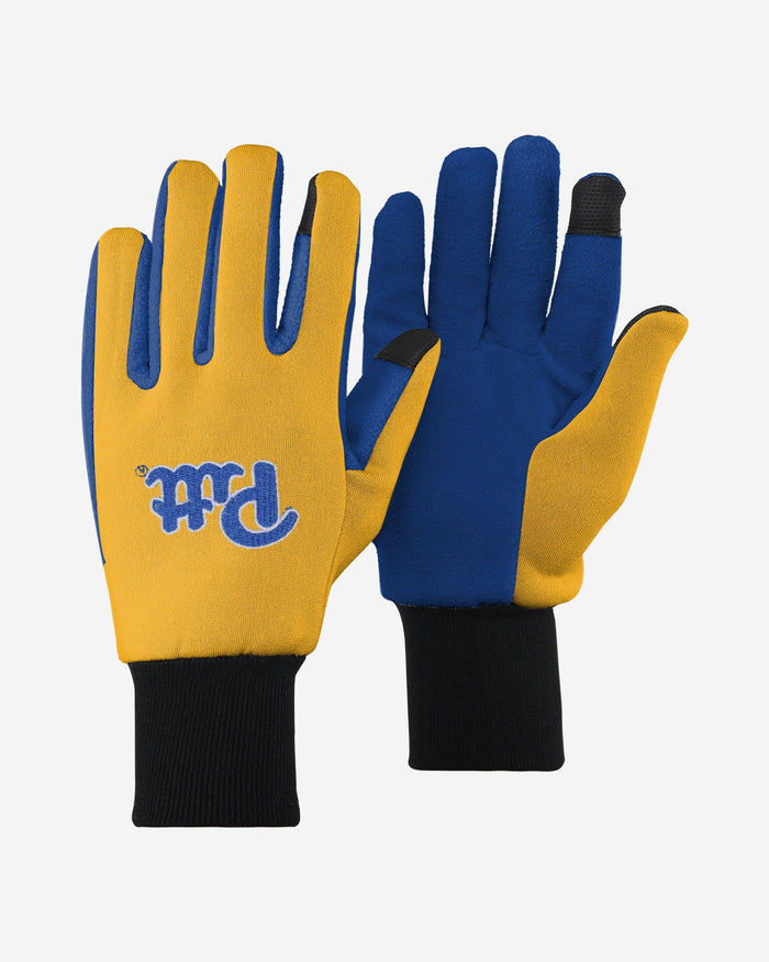 Pittsburgh Panthers Colored Texting Utility Gloves FOCO - FOCO.com