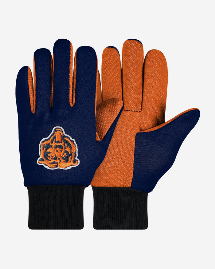Chicago Bears Colored Palm Utility Gloves FOCO - FOCO.com