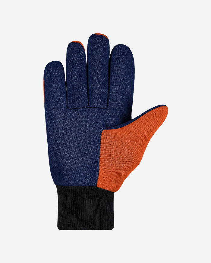 Denver Broncos Colored Palm Utility Gloves FOCO - FOCO.com
