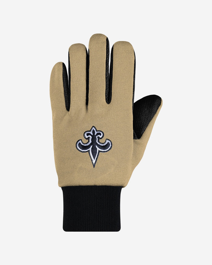 New Orleans Saints Colored Palm Utility Gloves FOCO - FOCO.com
