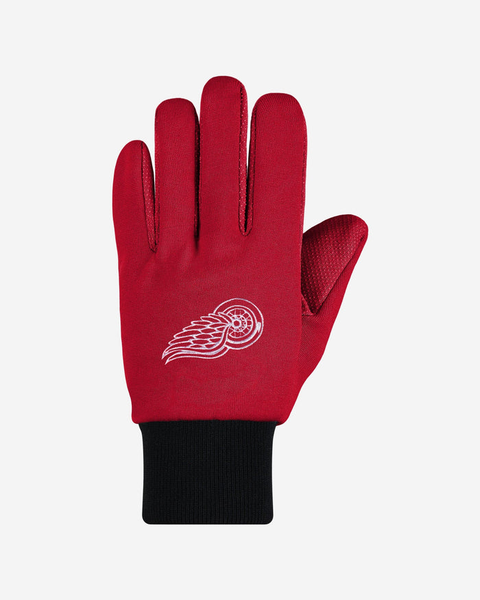 Detroit Red Wings Colored Palm Utility Gloves FOCO - FOCO.com