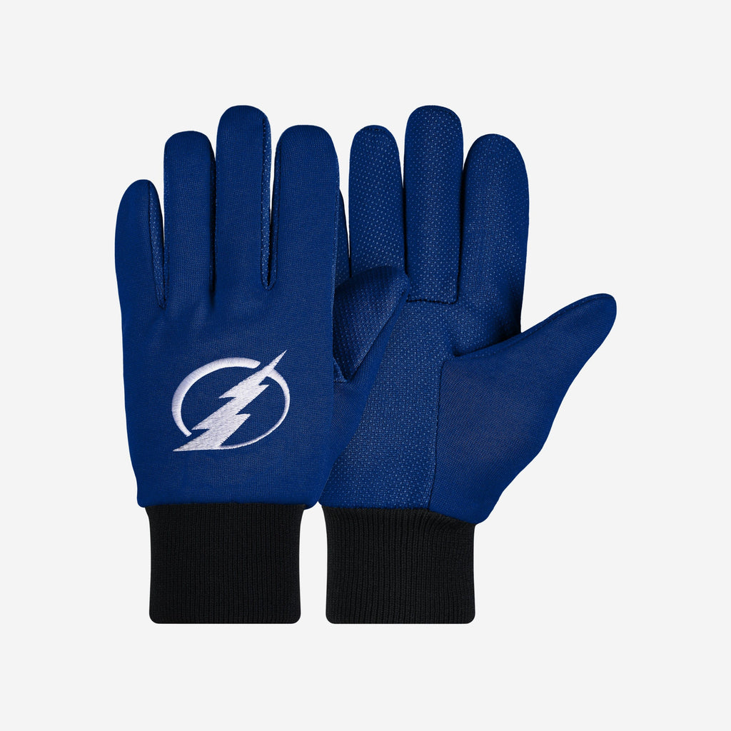 Tampa Bay Lightning Colored Palm Utility Gloves FOCO - FOCO.com