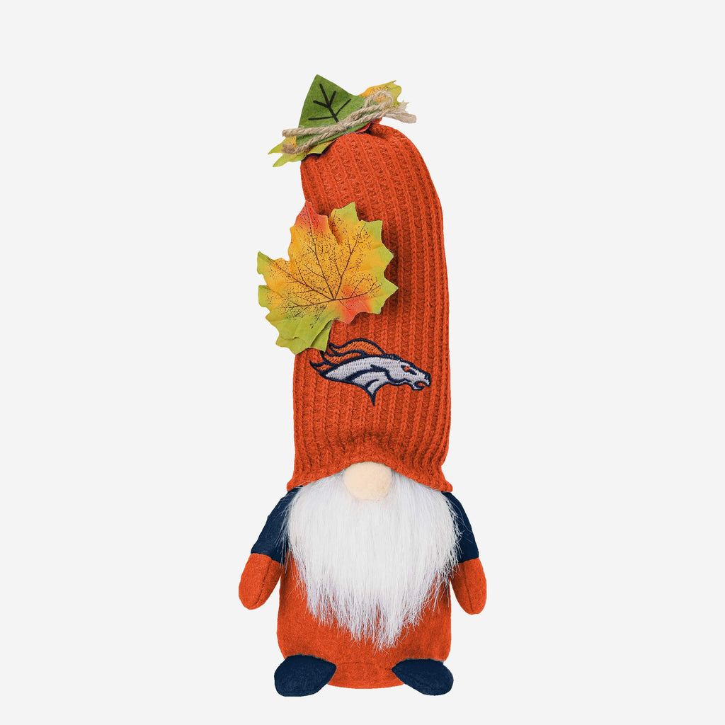 Denver Broncos Mixed Material Harvest Plush Gnome FOCO - FOCO.com