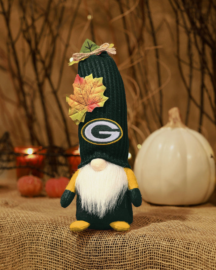 Green Bay Packers Mixed Material Harvest Plush Gnome FOCO - FOCO.com