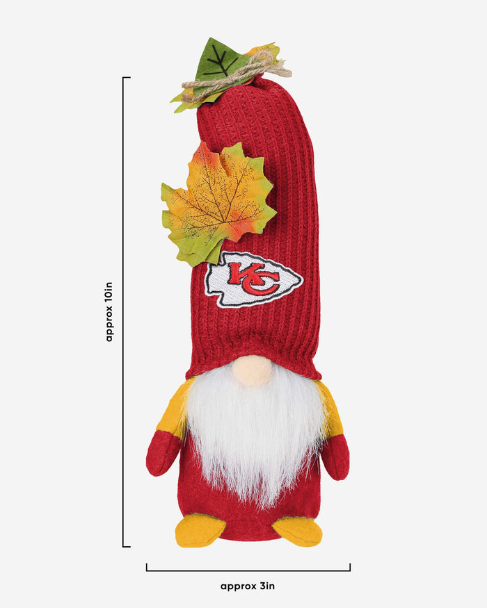 Kansas City Chiefs Mixed Material Harvest Plush Gnome FOCO - FOCO.com