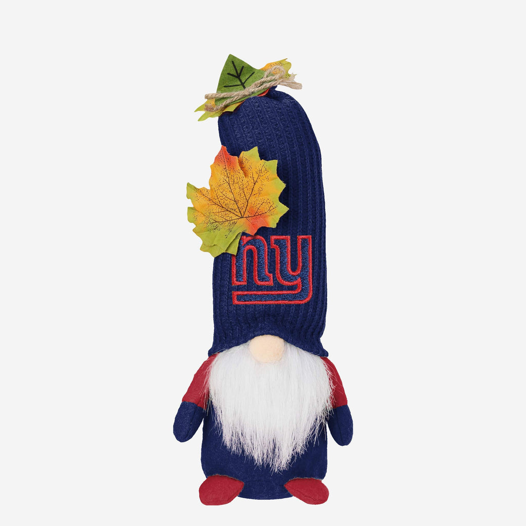 New York Giants Mixed Material Harvest Plush Gnome FOCO - FOCO.com