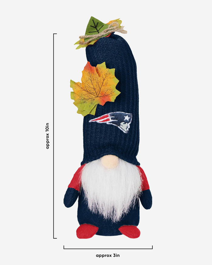 New England Patriots Mixed Material Harvest Plush Gnome FOCO - FOCO.com