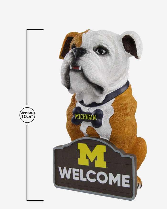 Michigan Wolverines Bulldog Statue FOCO - FOCO.com
