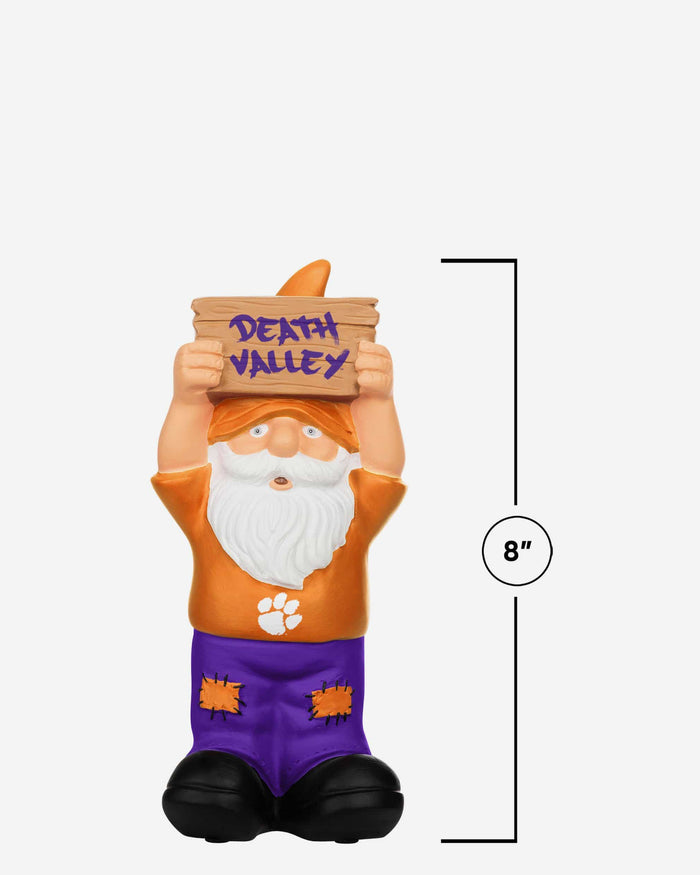 Clemson Tigers Slogan Sign Mini Gnome FOCO - FOCO.com