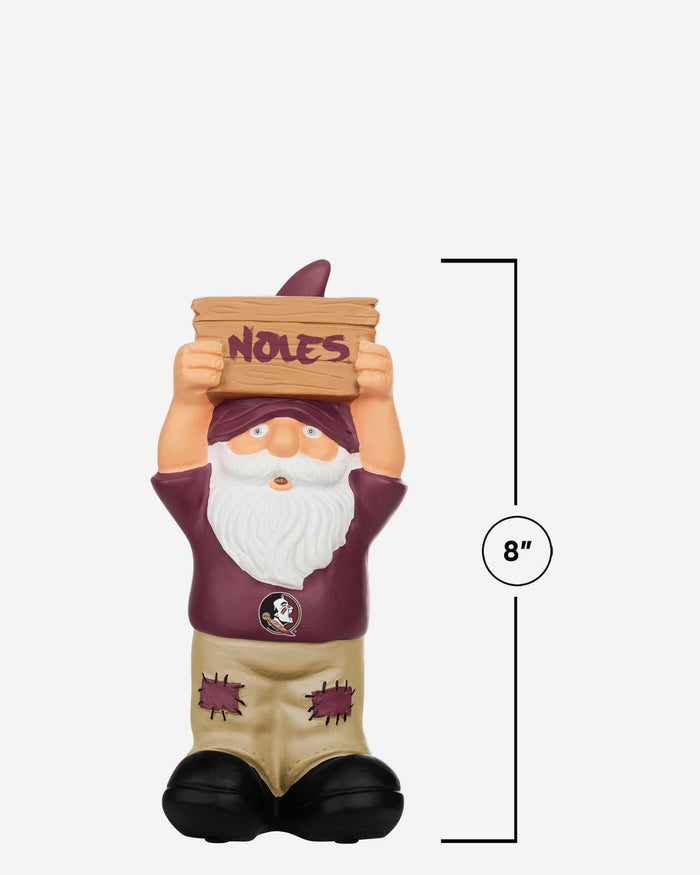 Florida State Seminoles Slogan Sign Mini Gnome FOCO - FOCO.com