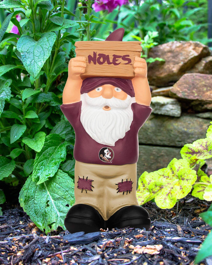 Florida State Seminoles Slogan Sign Mini Gnome FOCO - FOCO.com