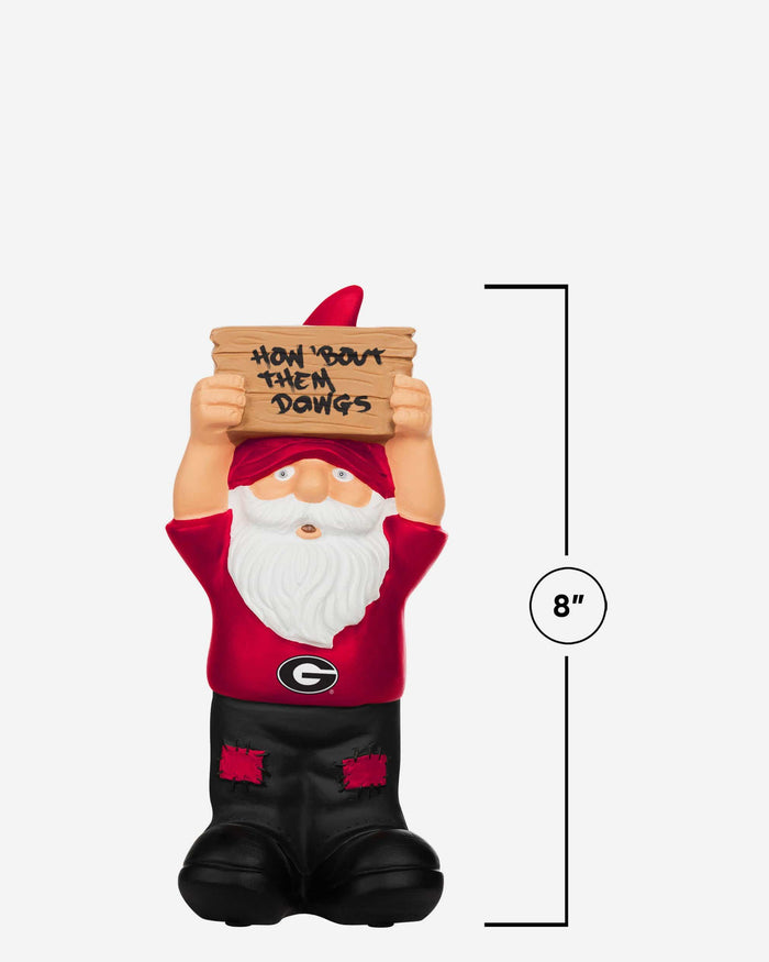 Georgia Bulldogs Slogan Sign Mini Gnome FOCO - FOCO.com