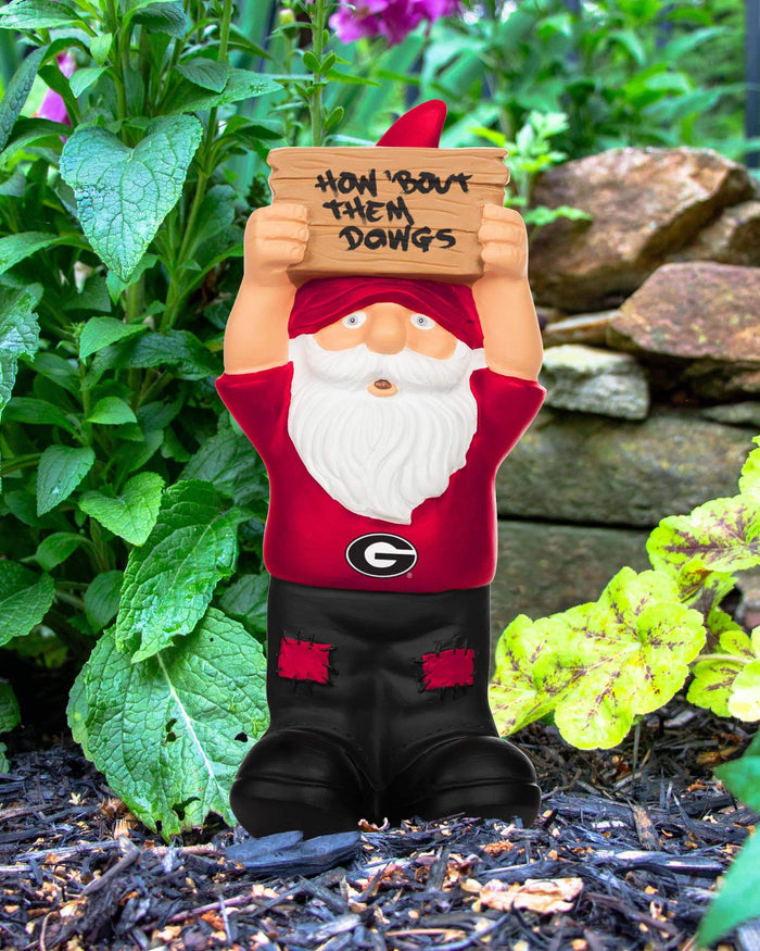 Georgia Bulldogs Slogan Sign Mini Gnome FOCO - FOCO.com