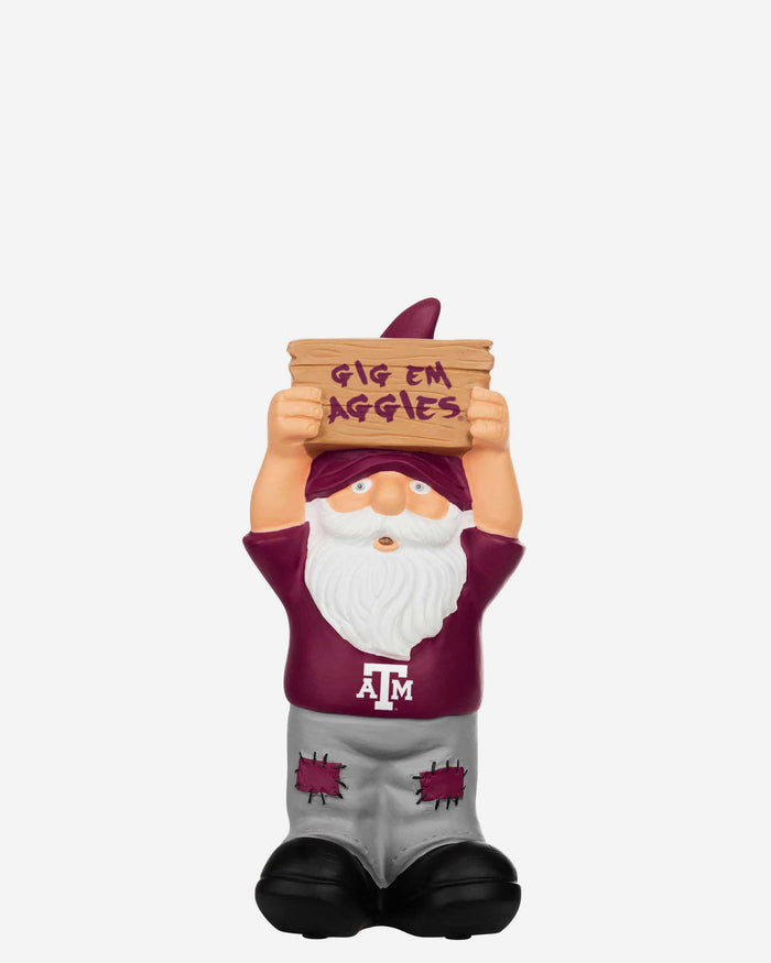 Texas A&M Aggies Slogan Sign Mini Gnome FOCO - FOCO.com