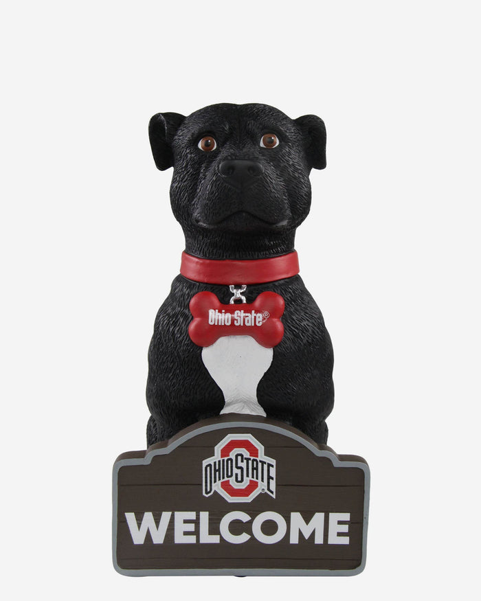 Ohio State Buckeyes American Staffordshire Terrier Statue FOCO - FOCO.com