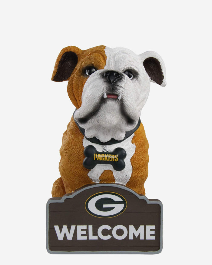Green Bay Packers Bulldog Statue FOCO - FOCO.com
