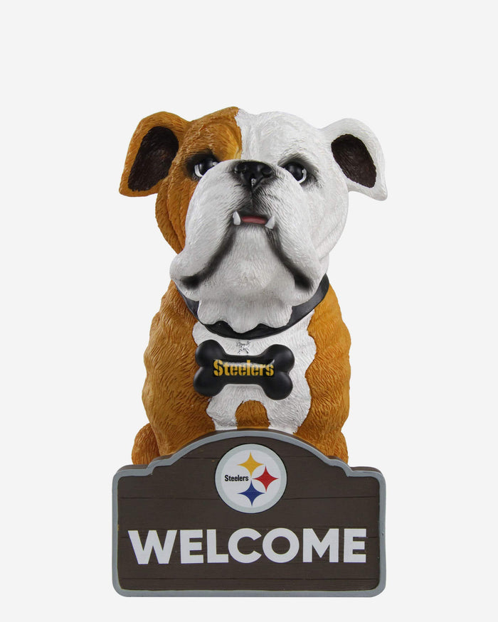 Pittsburgh Steelers Bulldog Statue FOCO - FOCO.com