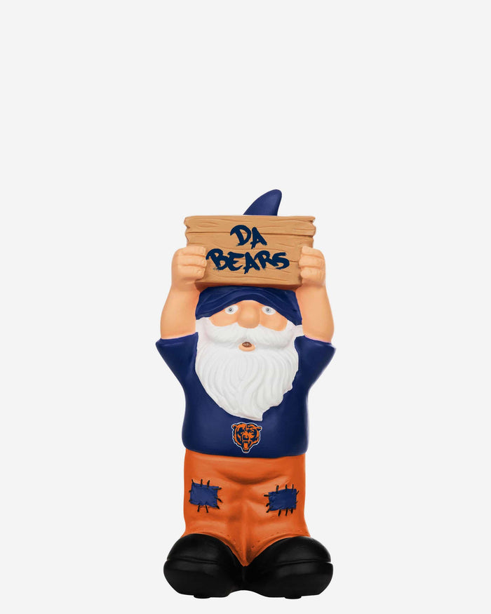 Chicago Bears Slogan Sign Mini Gnome FOCO - FOCO.com
