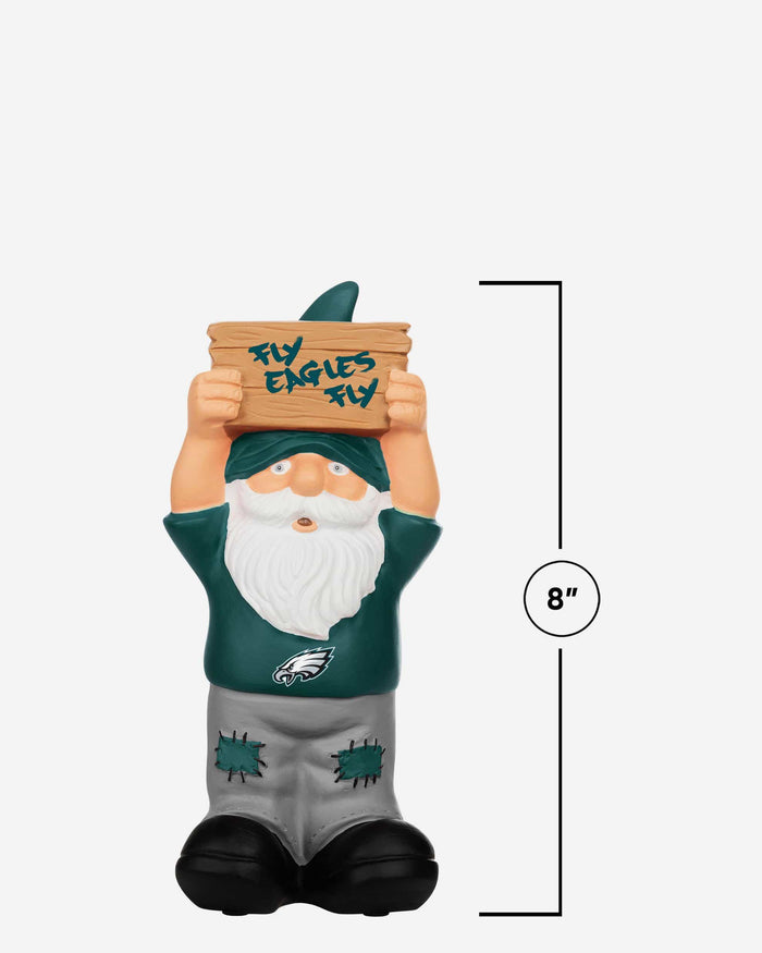 Philadelphia Eagles Slogan Sign Mini Gnome FOCO - FOCO.com