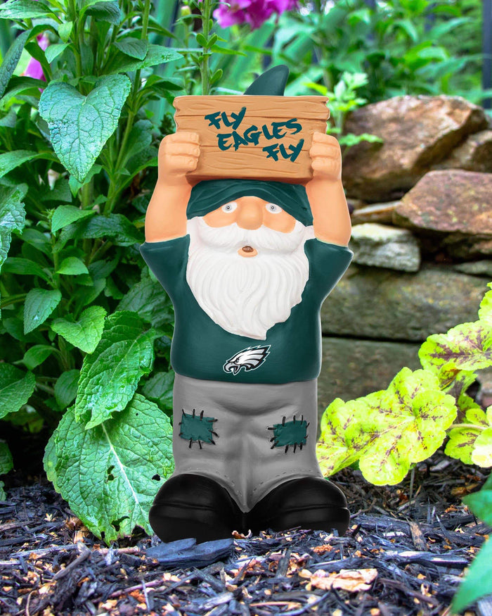 Philadelphia Eagles Slogan Sign Mini Gnome FOCO - FOCO.com