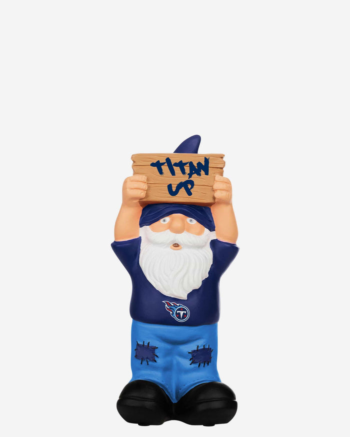 Tennessee Titans Slogan Sign Mini Gnome FOCO - FOCO.com