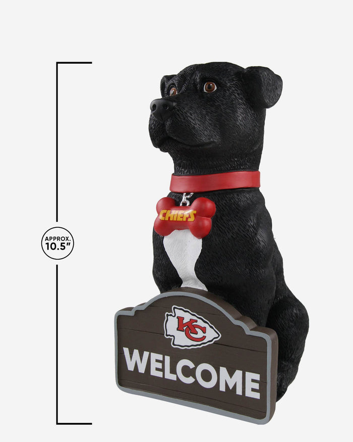 Kansas City Chiefs American Staffordshire Terrier Statue FOCO - FOCO.com