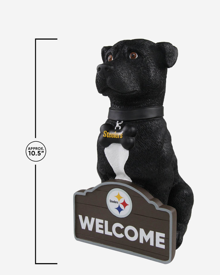 Pittsburgh Steelers American Staffordshire Terrier Statue FOCO - FOCO.com