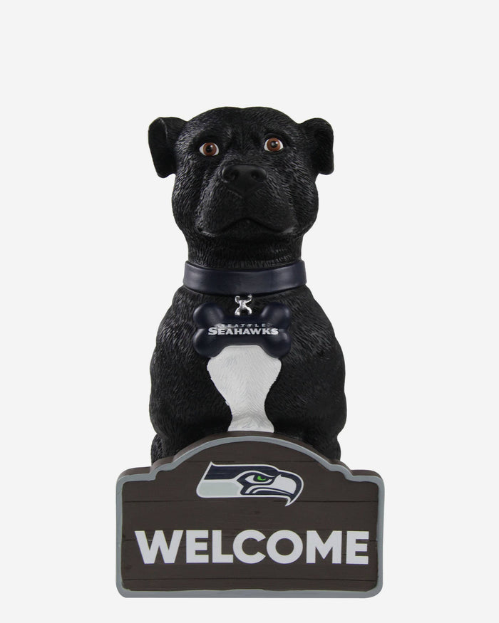 Seattle Seahawks American Staffordshire Terrier Statue FOCO - FOCO.com