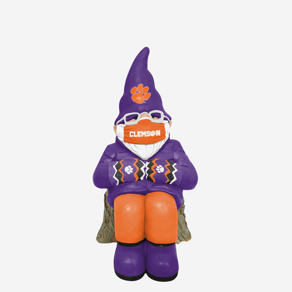 Clemson Tigers Bundled Up Gnome FOCO - FOCO.com