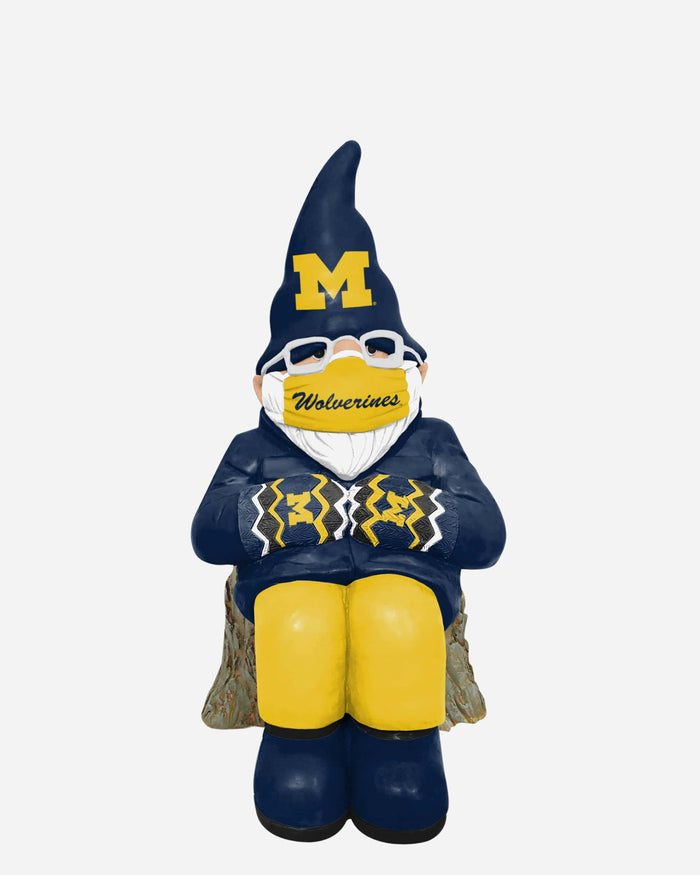 Michigan Wolverines Bundled Up Gnome FOCO - FOCO.com