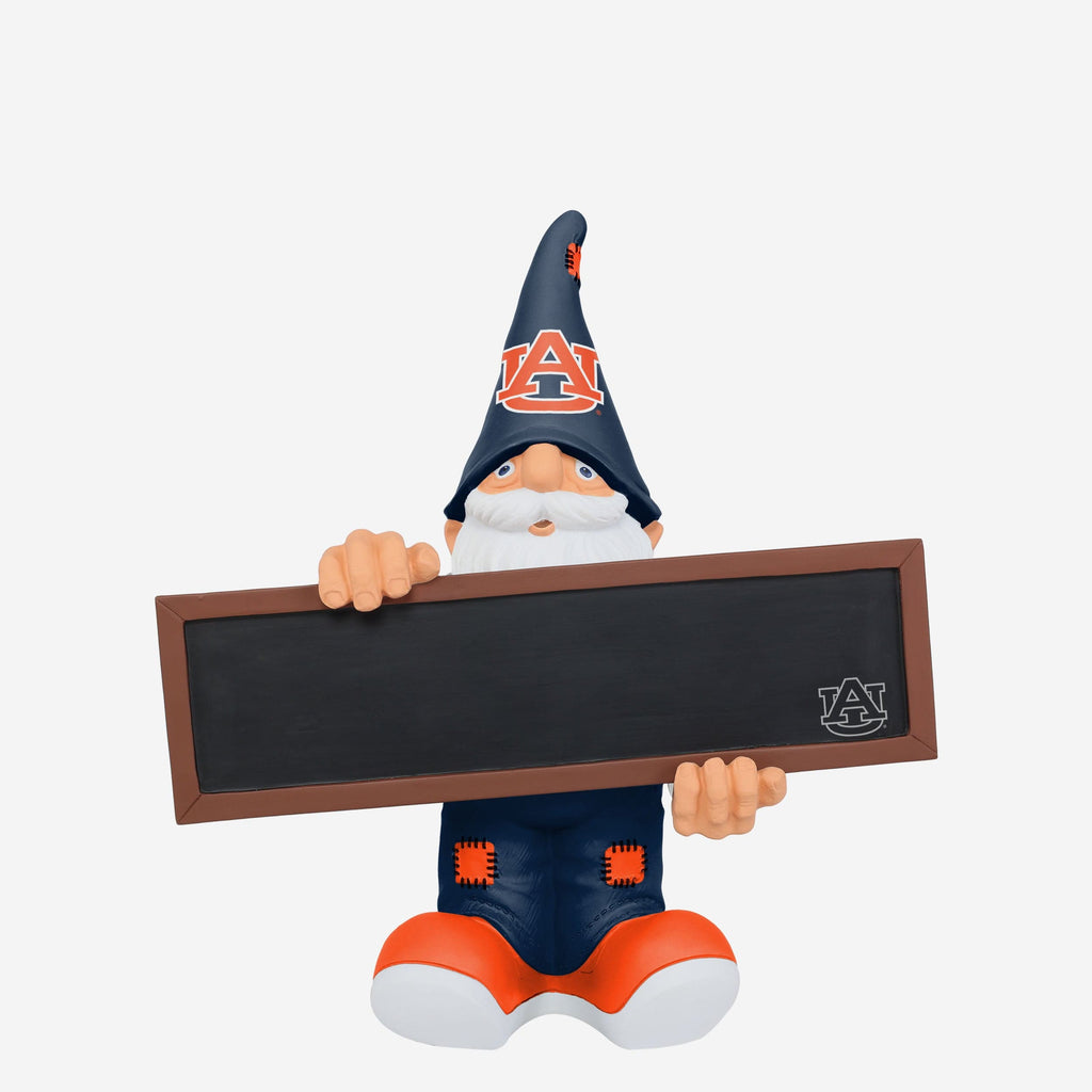 Auburn Tigers Chalkboard Sign Gnome FOCO - FOCO.com