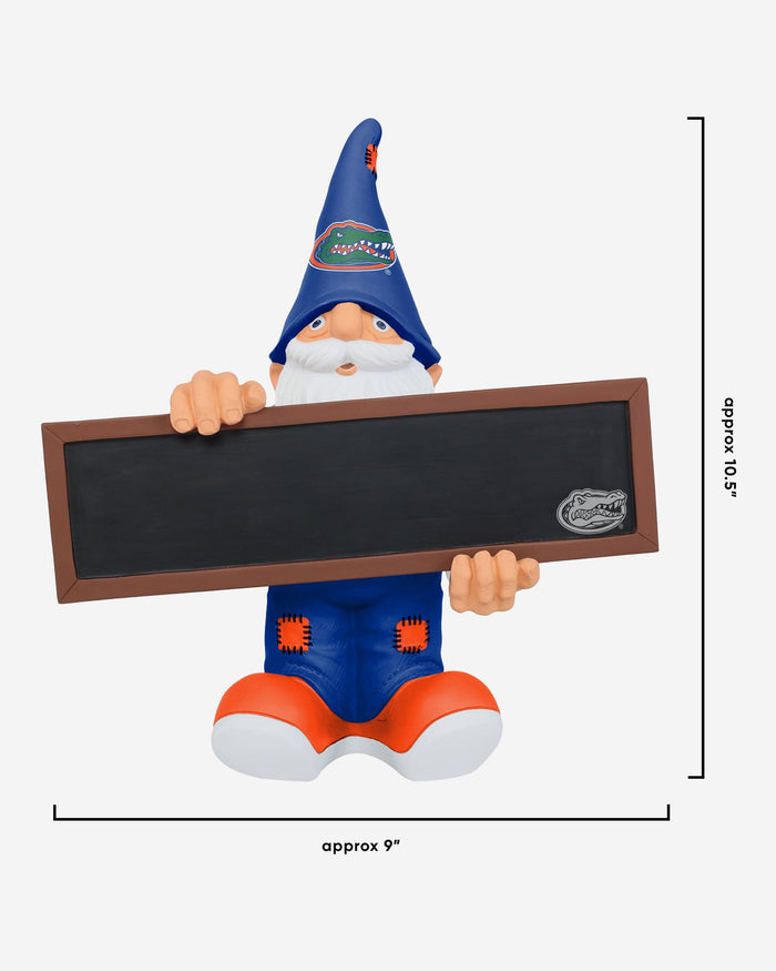 Florida Gators Chalkboard Sign Gnome FOCO - FOCO.com