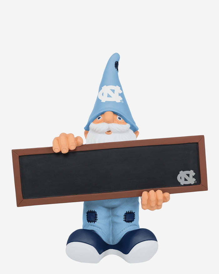 North Carolina Tar Heels Chalkboard Sign Gnome FOCO - FOCO.com