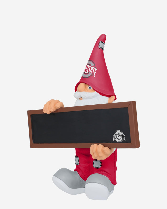 Ohio State Buckeyes Chalkboard Sign Gnome FOCO - FOCO.com