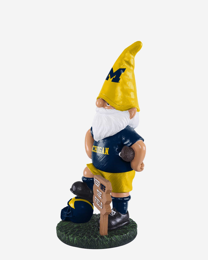 Michigan Wolverines Keep Off The Field Gnome FOCO - FOCO.com