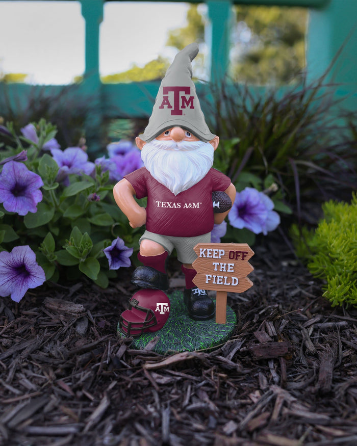 Texas A&M Aggies Keep Off The Field Gnome FOCO - FOCO.com