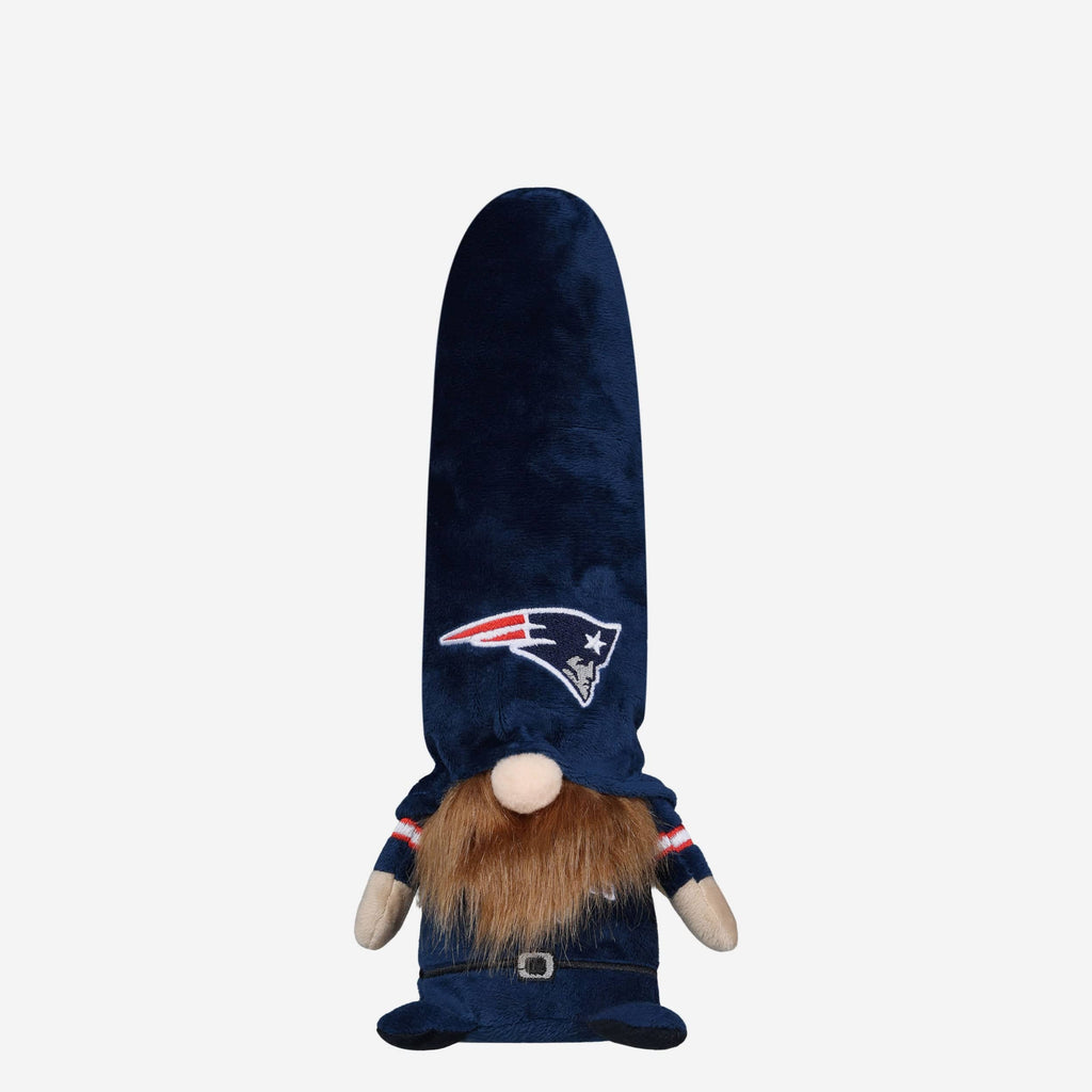 New England Patriots Bearded Stocking Cap Plush Gnome FOCO - FOCO.com