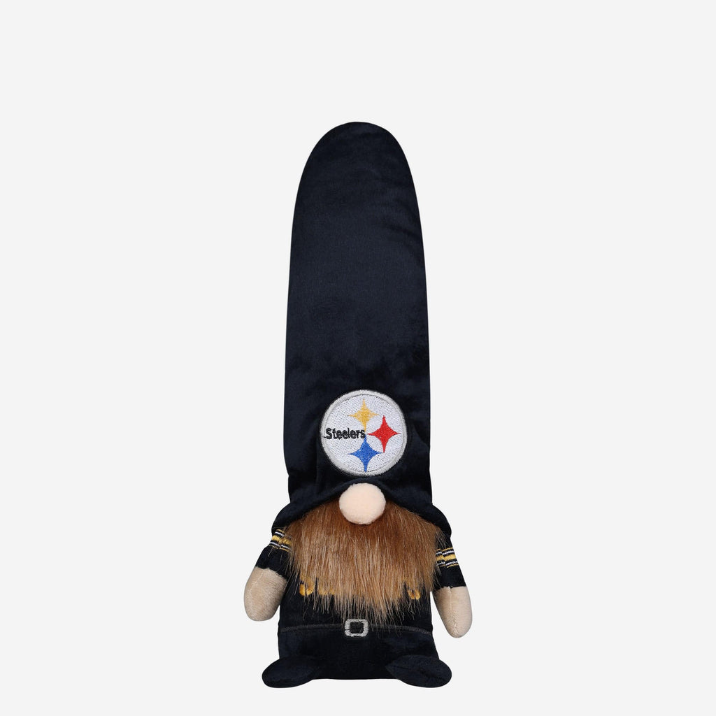 Pittsburgh Steelers Bearded Stocking Cap Plush Gnome FOCO - FOCO.com