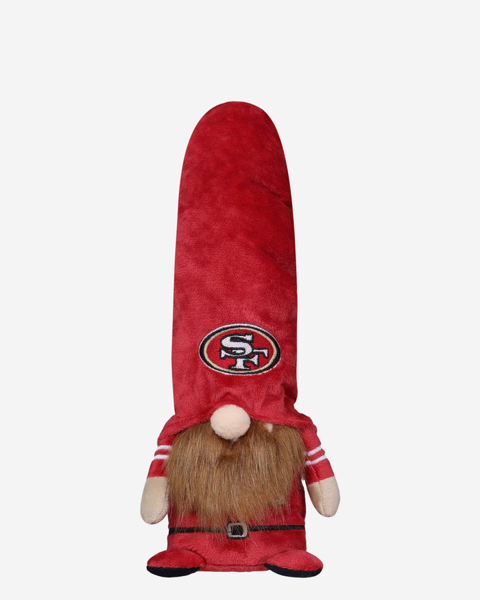 San Francisco 49ers Bearded Stocking Cap Plush Gnome FOCO - FOCO.com