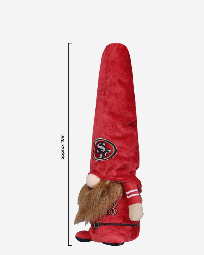 San Francisco 49ers Bearded Stocking Cap Plush Gnome FOCO - FOCO.com