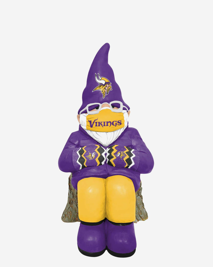 Minnesota Vikings Bundled Up Gnome FOCO - FOCO.com