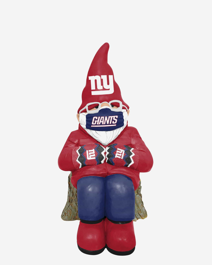 New York Giants Bundled Up Gnome FOCO - FOCO.com