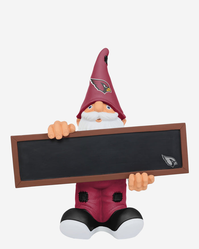 Arizona Cardinals Chalkboard Sign Gnome FOCO - FOCO.com