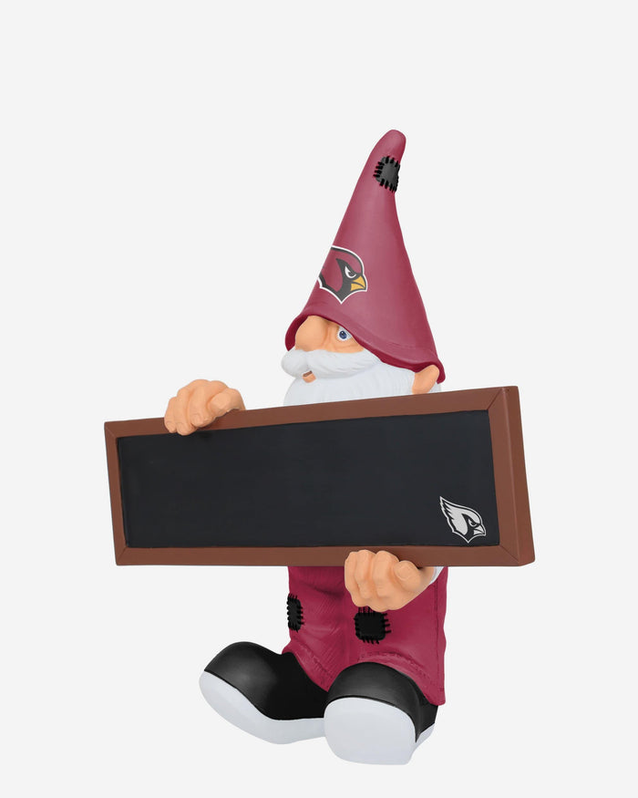 Arizona Cardinals Chalkboard Sign Gnome FOCO - FOCO.com