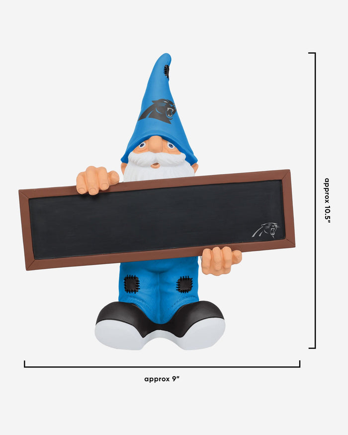 Carolina Panthers Chalkboard Sign Gnome FOCO - FOCO.com