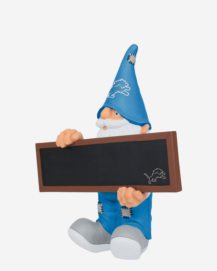 Detroit Lions Chalkboard Sign Gnome FOCO - FOCO.com